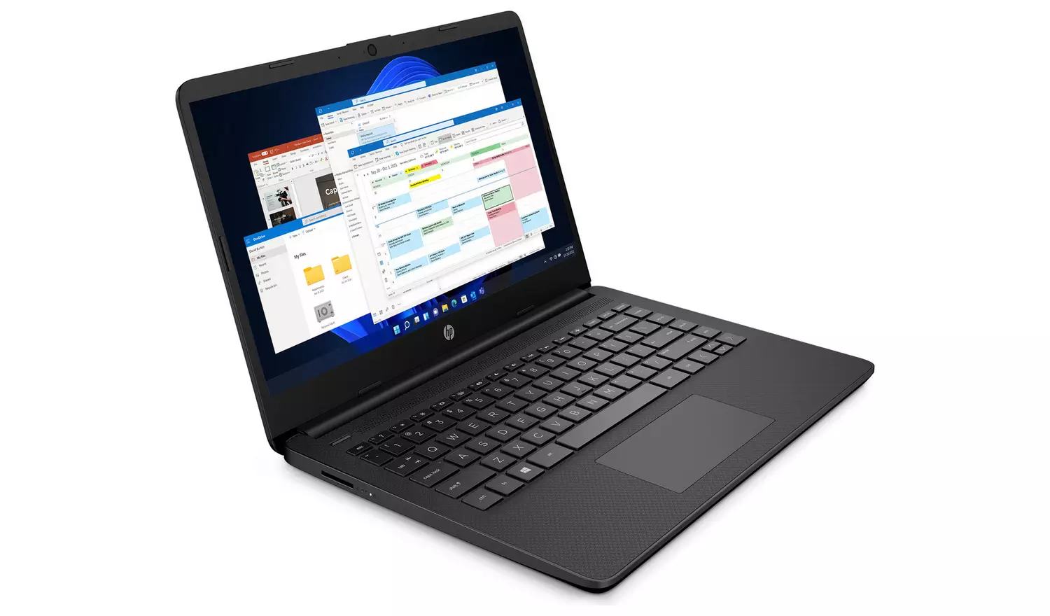 HP 14s-dq0011na  14in 4GB 128GB SSD Laptop Black Grade A+