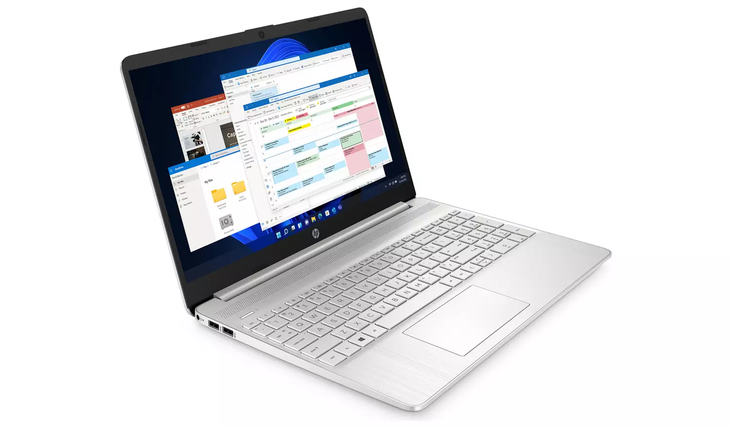 HP 15S-FQ5020NA 15.6in 4GB 128GB SSD Laptop Silver Grade A+